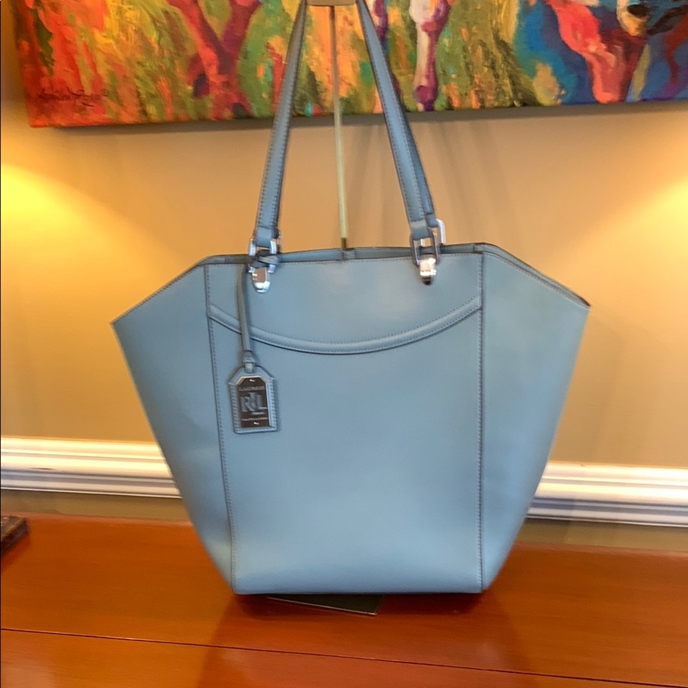 Ralph Lauren Blue Tote Bag